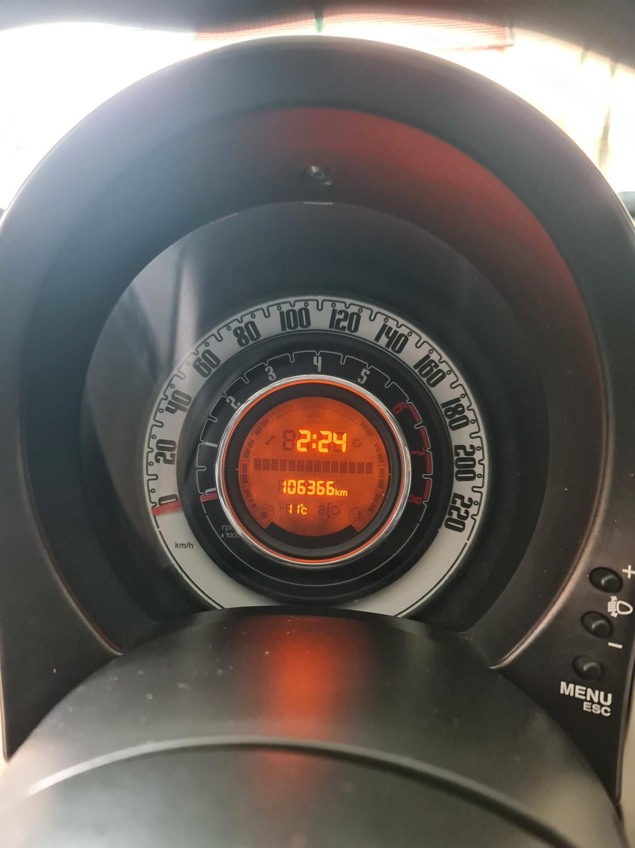 Fiat 500 1.2 Lounge soli 105.000