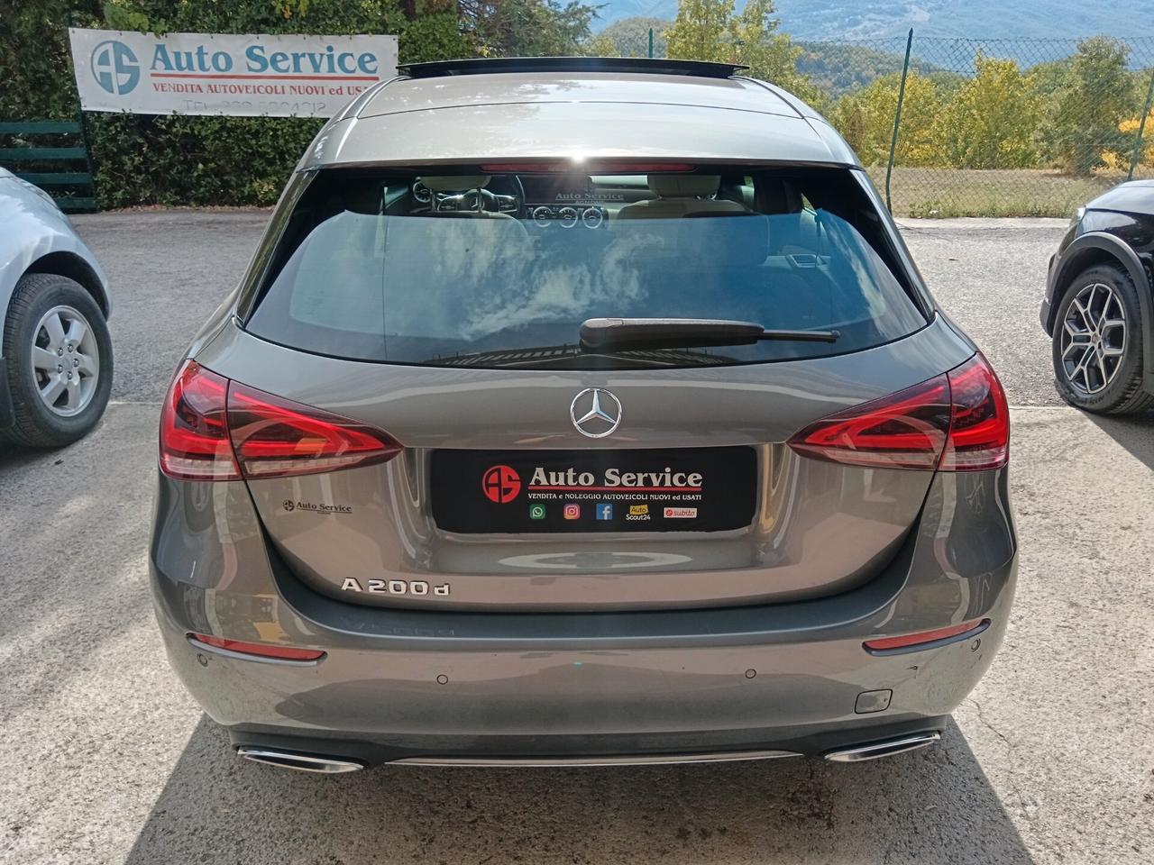 Mercedes-benz CLASSE A 200 150CV TETTO APRIBILE