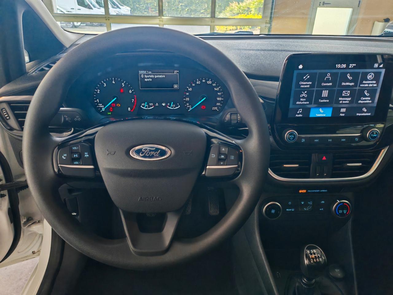 Ford Fiesta VAN hybrid 125cv Autocarro N1 2 posti uniprop