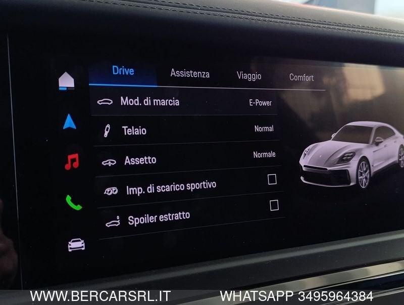 Porsche Panamera 2.9 4 E-Hybrid*MODELLO NUOVO*4 RUOTE STERZ*SEDILI TERMO VENTILATI*TELECAMERA 360*SPORT CHRONO*