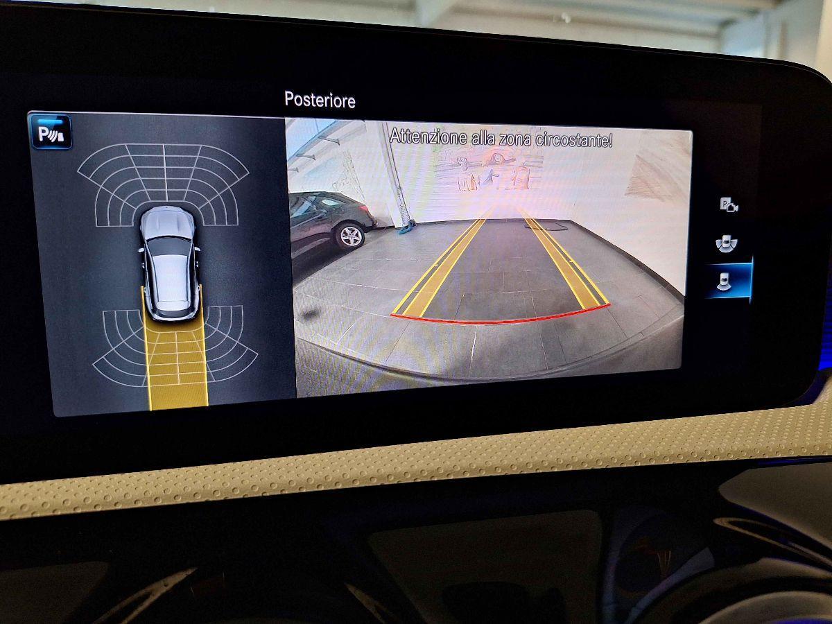 MERCEDES CLA 180 d Aut. Shooting B Sport - APPLE - PELLE - RETROCAM- GAR.24MESI