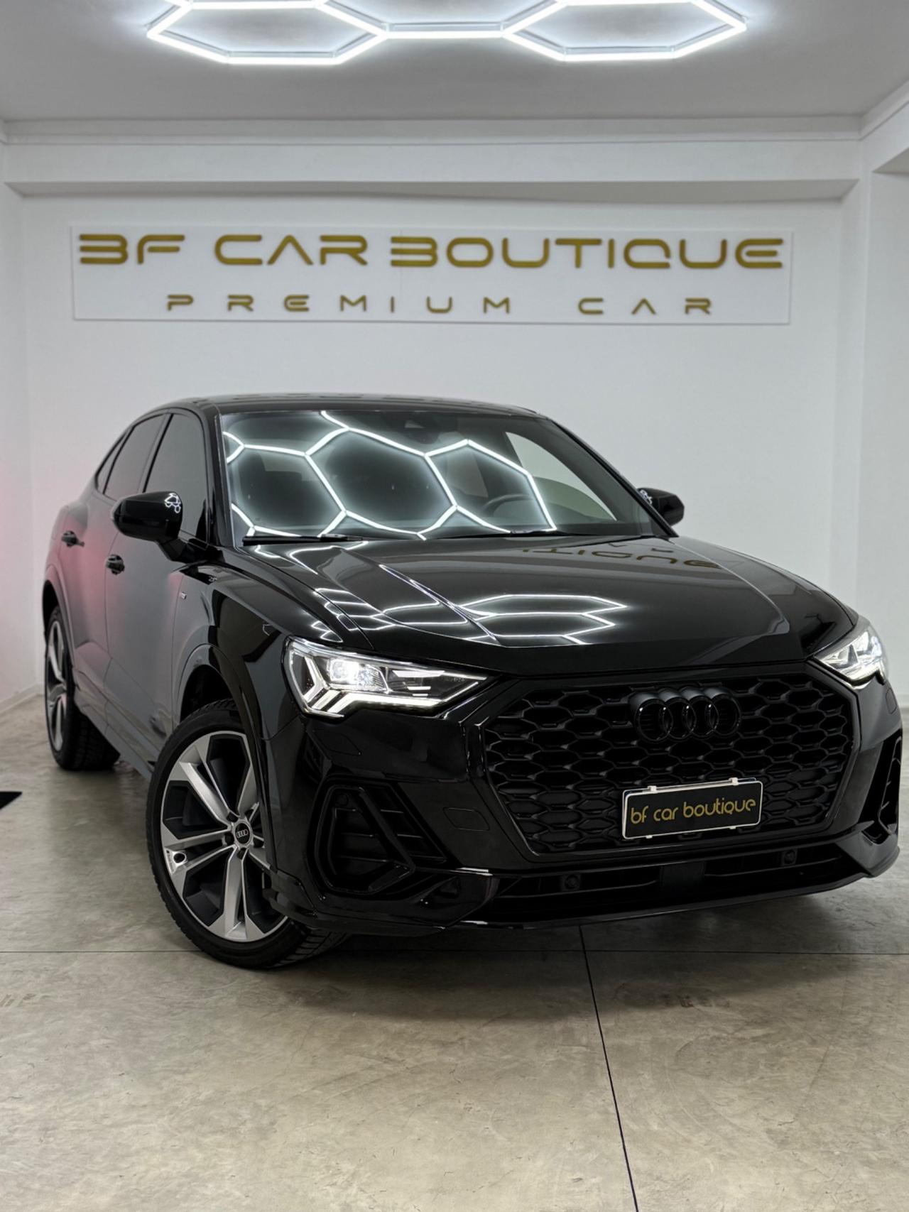 Audi Q3 Sportback 35 TDI S line edition Black Identity Ita Iva Esposta