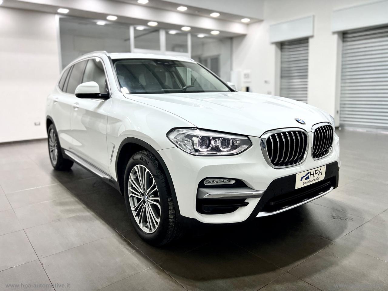 BMW X3 xDrive20d Luxury NAVI PELLE LED CERCHI 19