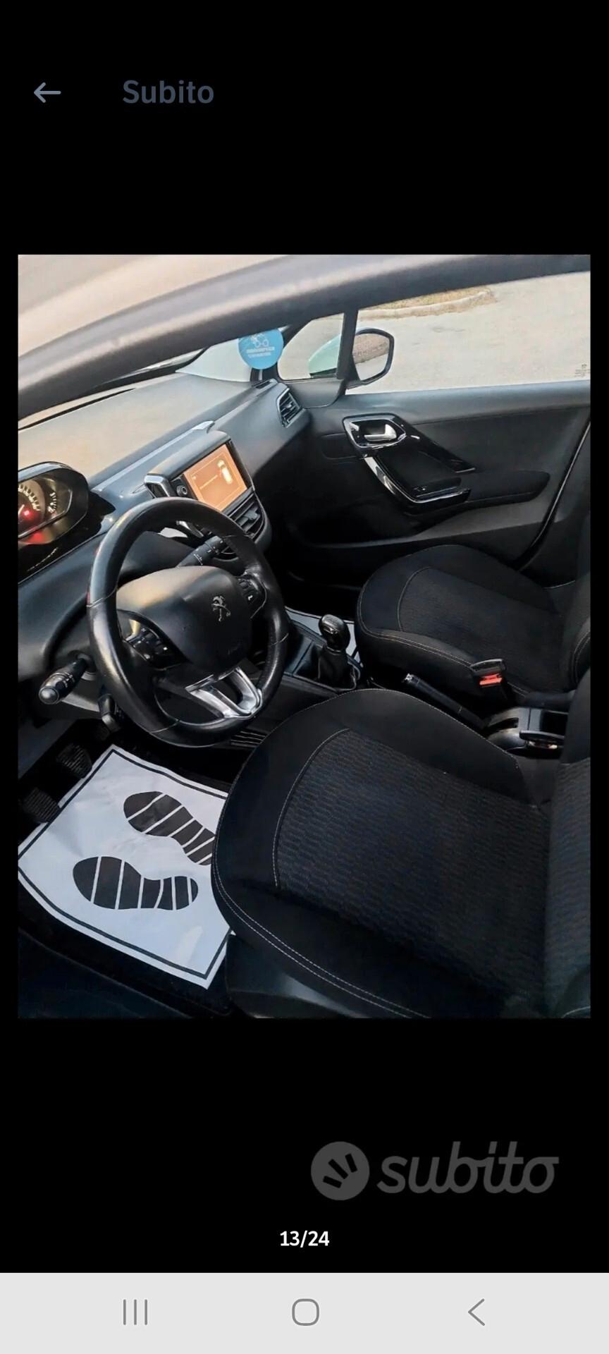 Peugeot 208 1.6 diesel 87 mila km anno 2018