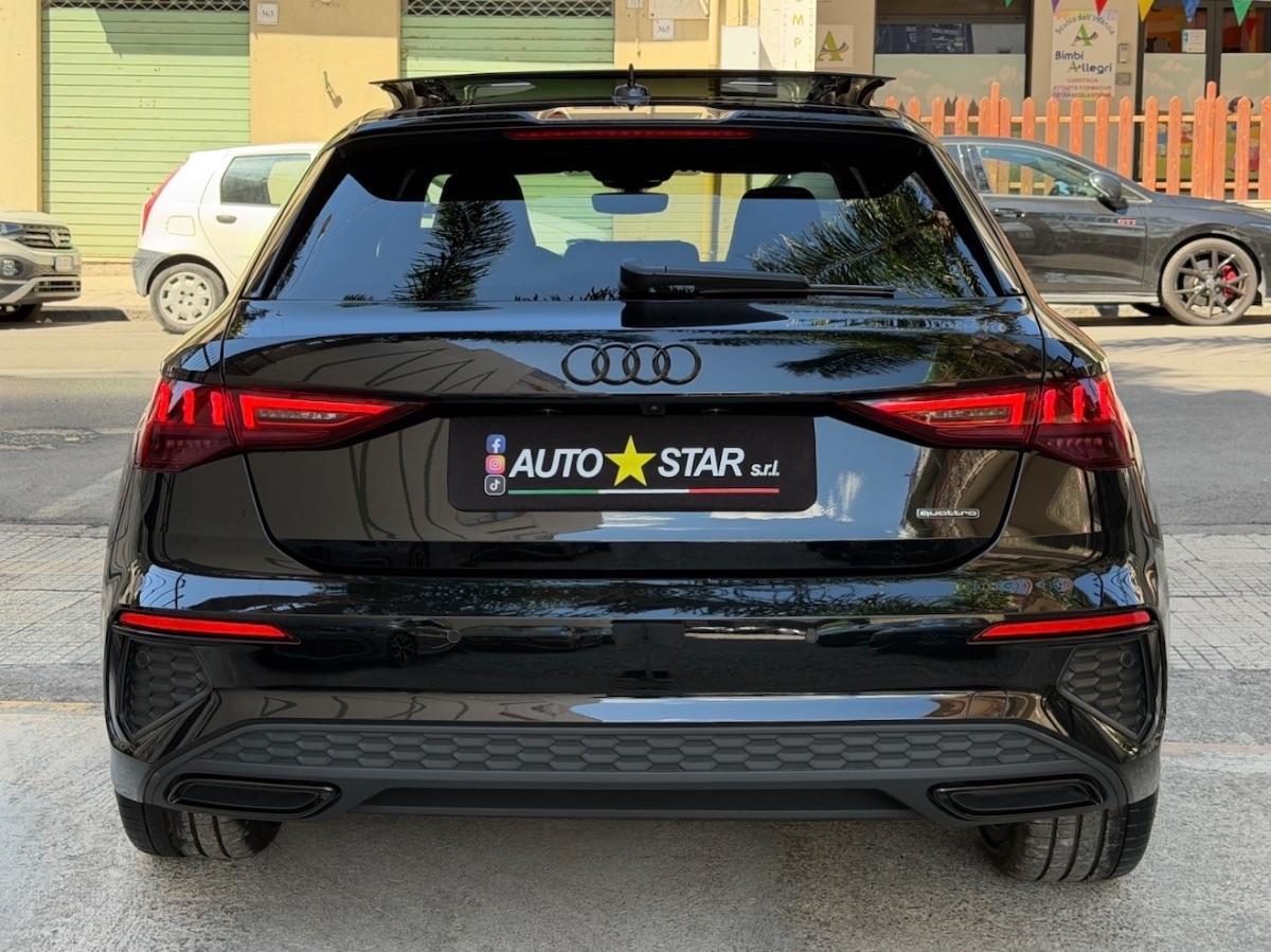 Audi A3 Sportback 40TDI 200CV Quattro S-line Identity Black