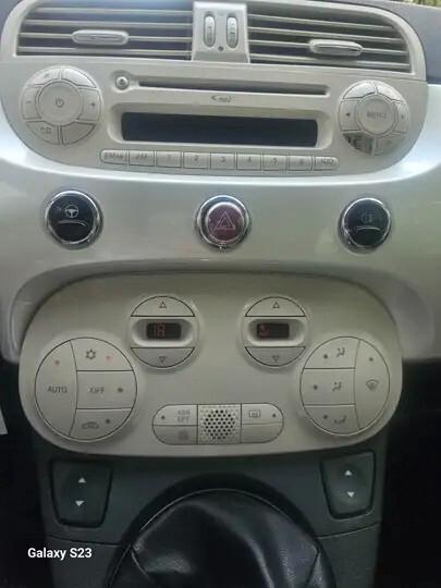 FIAT 500C 1.2 Lounge | Solo 63.000 km | Bianco Perla & Capote Rossa