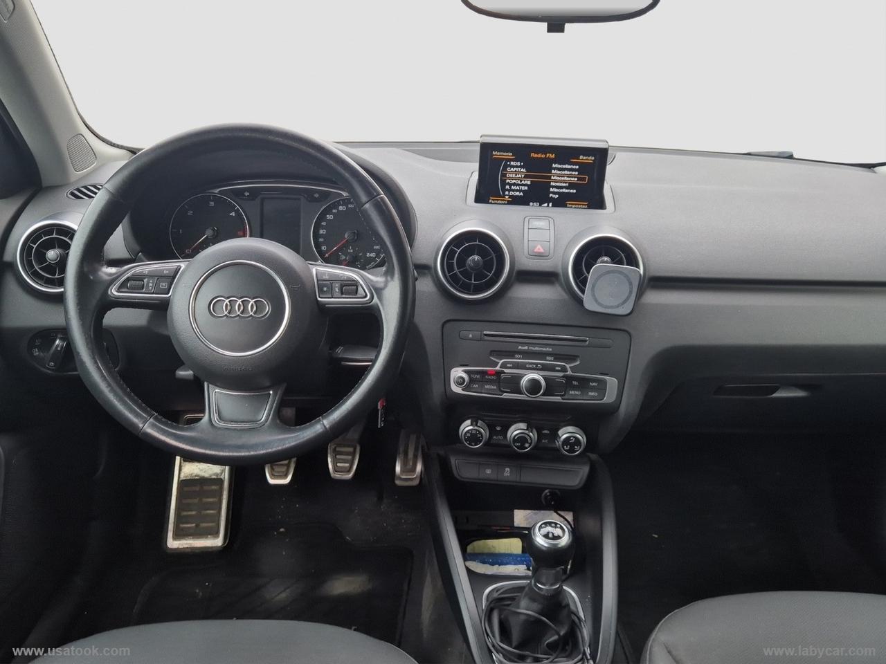 AUDI A1 SPB 1.4 TDI Sport PACCHETTO S LINE- 90 CV