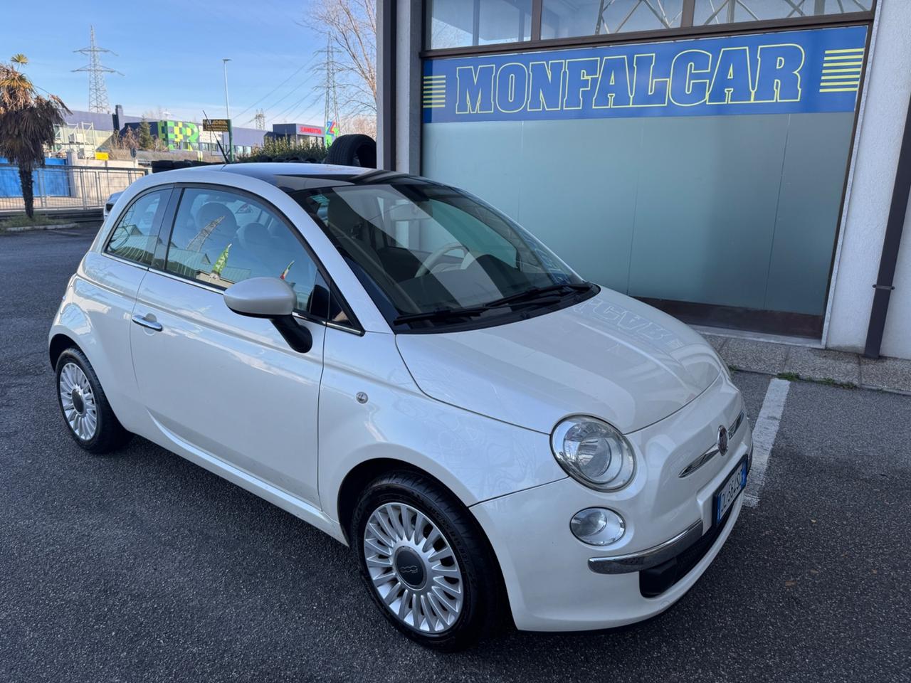 Fiat 500 1.2 Lounge bianco perla