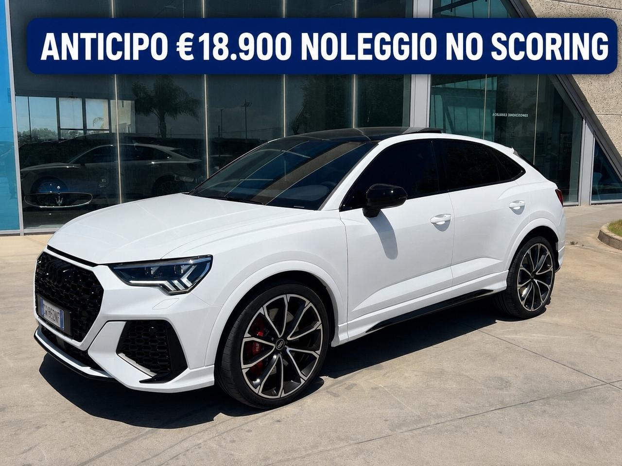 Audi Q3 RS SPB quattro S tronic UNICO PROPRIETARIO - ANTICIPO €18.900 noleggio no scoring