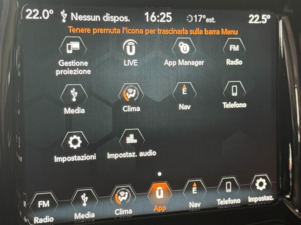 Jeep Compass 1.6 mjt Limited 120cv Led Nav App Conn 18" Neopat