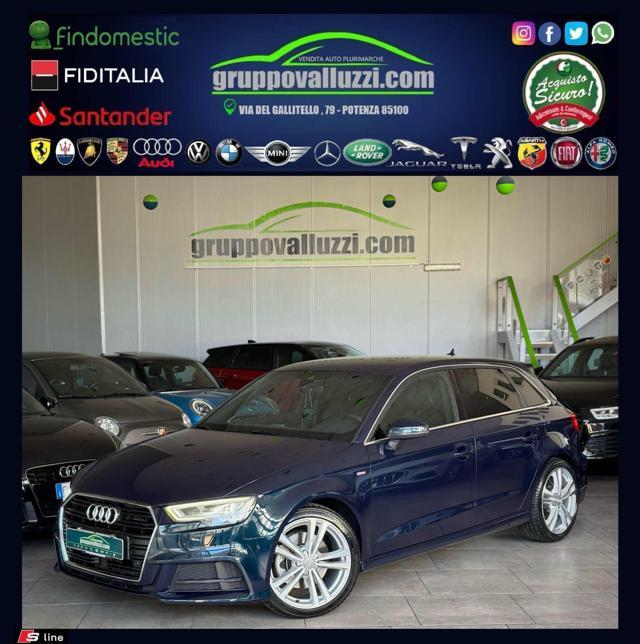 AUDI A3 Sportback 2.0TDI 150CV S Line S tronic VIRTUAL ACC