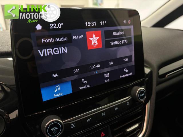 FORD Fiesta 1.0 Ecoboost Hybrid 125CV KM CERT, FUL-LED.