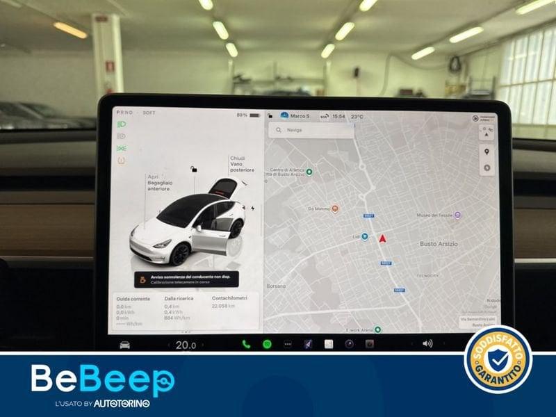 Tesla Model Y SINGLE MOTOR RWD