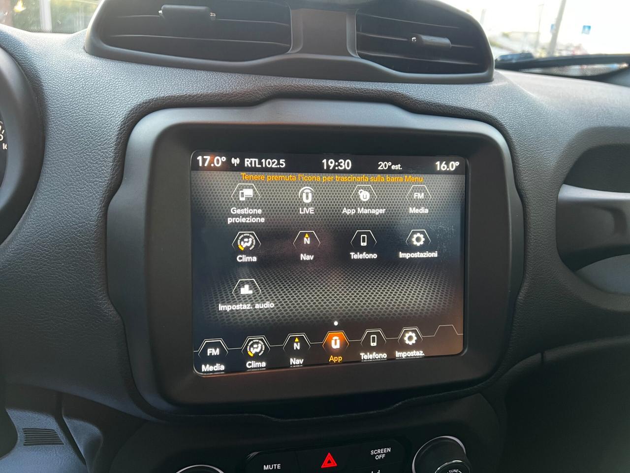 Jeep Renegade 1.6 Mjt 120 CV-2019- Automatica