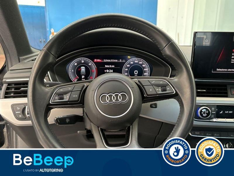 Audi A4 allroad 40 2.0 TDI BUSINESS QUATTRO 190CV S TRO