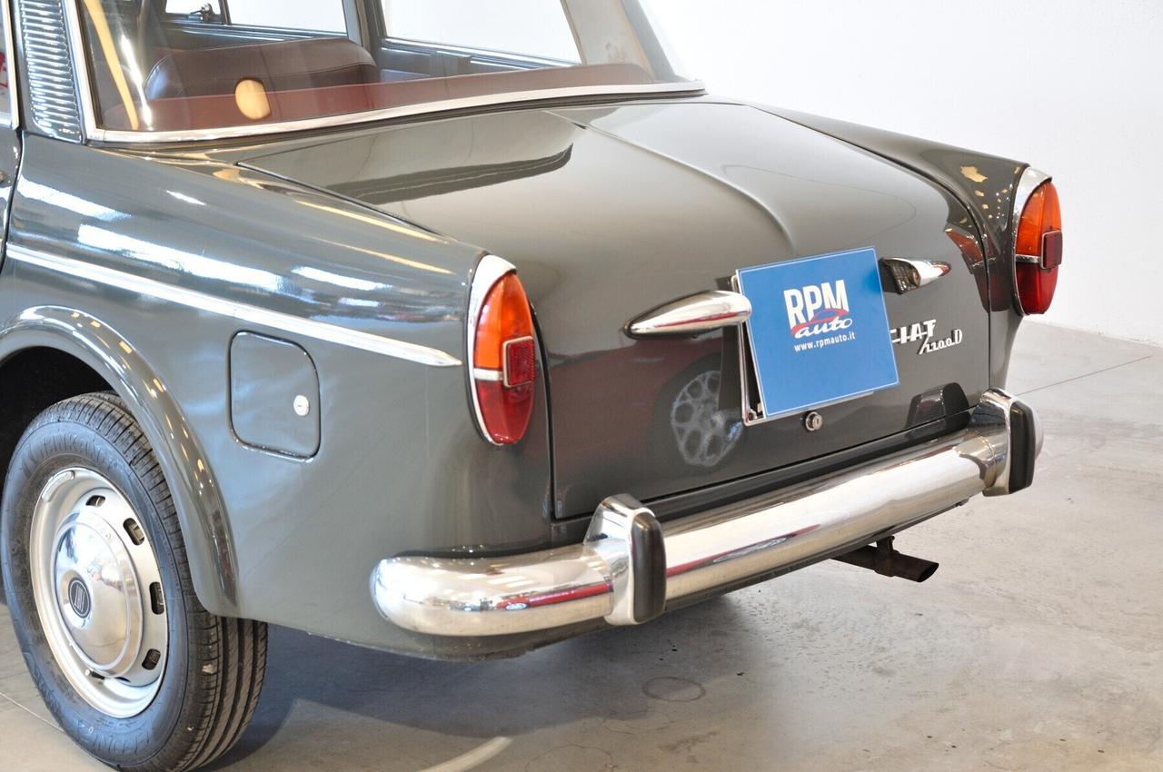 Fiat 1100 D ASI CRS sanissima motore revisionato