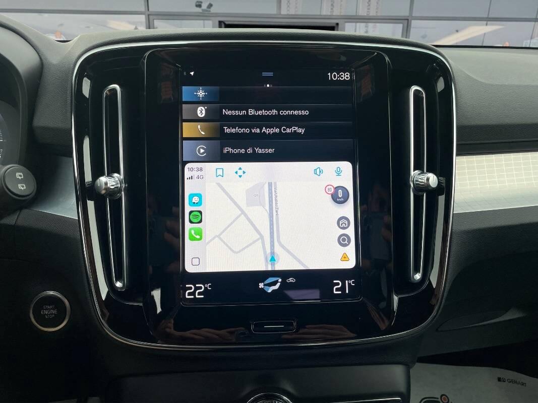 Volvo XC40 1.5 t4 recharge phev con CarPlay