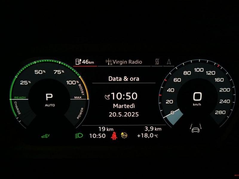 Audi A3 NUOVA SPORTBACK Sportback 40 1.4 tfsi e Identity Black s-tronic