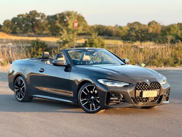 Bmw 420d 190cv 48V Cabrio Msport Led*Carplay*Pelle