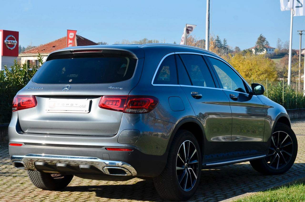 MERCEDES-BENZ GLC 300de PHEV PLUG-IN SPORT 4MATIC 194cv AUTO, SERVICE UFF MERCEDES, UFF ITALIANA, EURO 6D, FARI LED, RETROCAMERA, APPLE ANDROID, PERMUTE