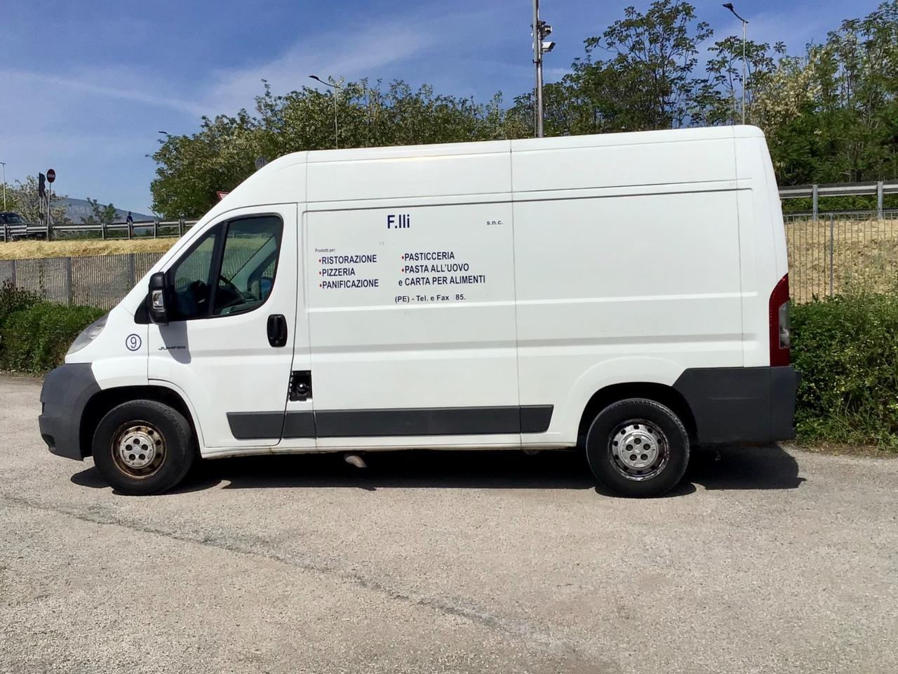 Citroen Jumper Furgone 2.2 HDi Turbo diesel 120 Cv Passo Lungo Tetto Alto Coibentato