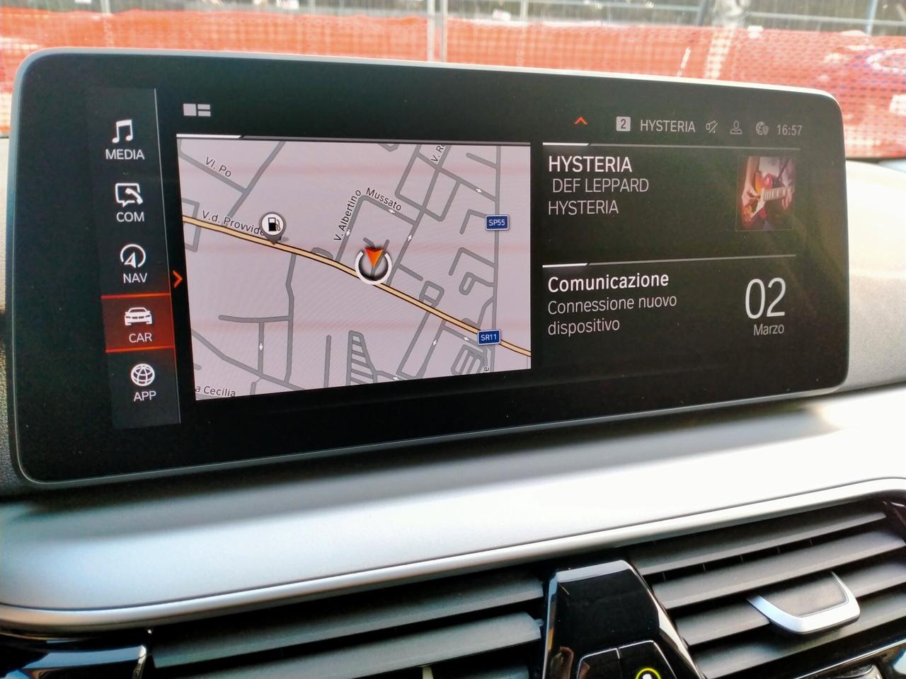 BMW 520 D TOUR. MHEV 48V XDRIVE M.Y.22 LEGA 19 MSPORT / PELLE NERA