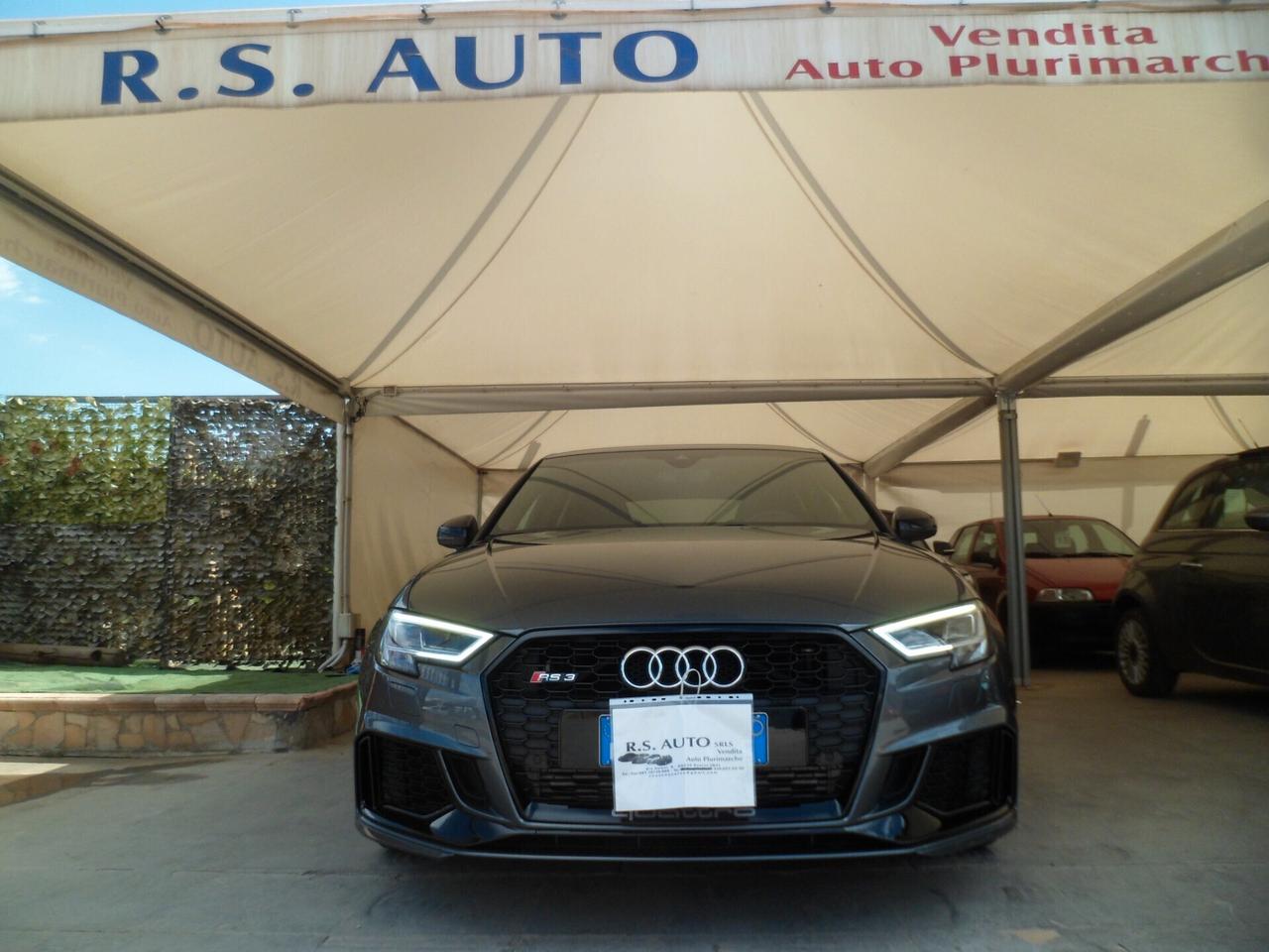 Audi RS3 2.5 Spb 400cv Virtual tetto sedili Rs 20