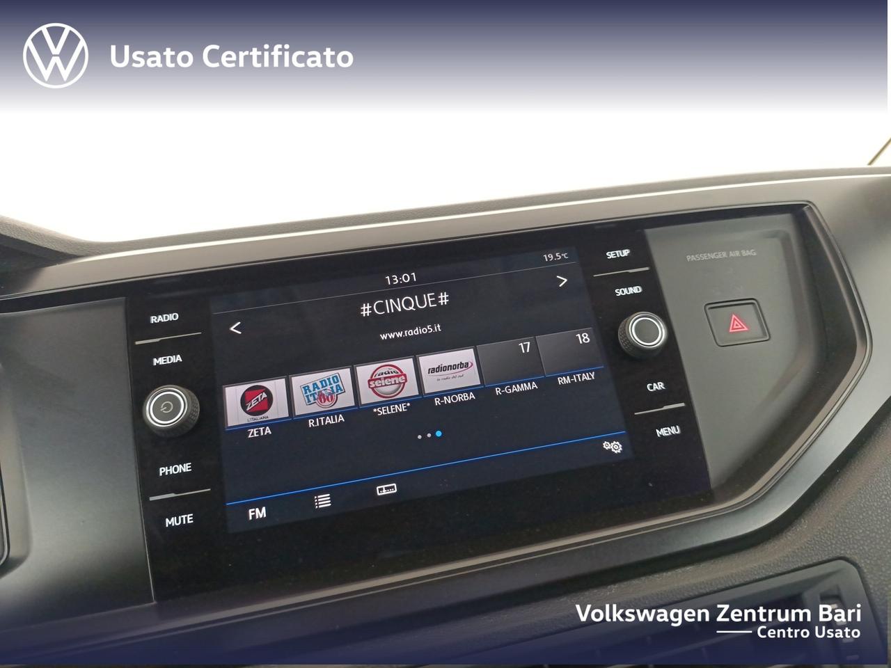 Volkswagen Polo 5p 1.0 tgi trendline 90cv my19