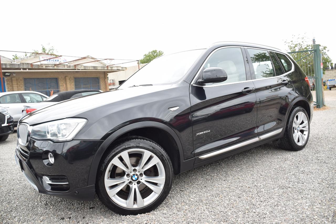 Bmw X3 4X4 xDrive20d AUTOM. xLine TETTO NAVI SENSORI CAM IVA DETR.