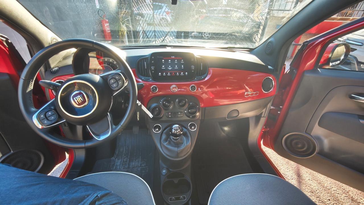 Fiat 500 1.0 Hybrid Star perfetta pari a nuova bi colore