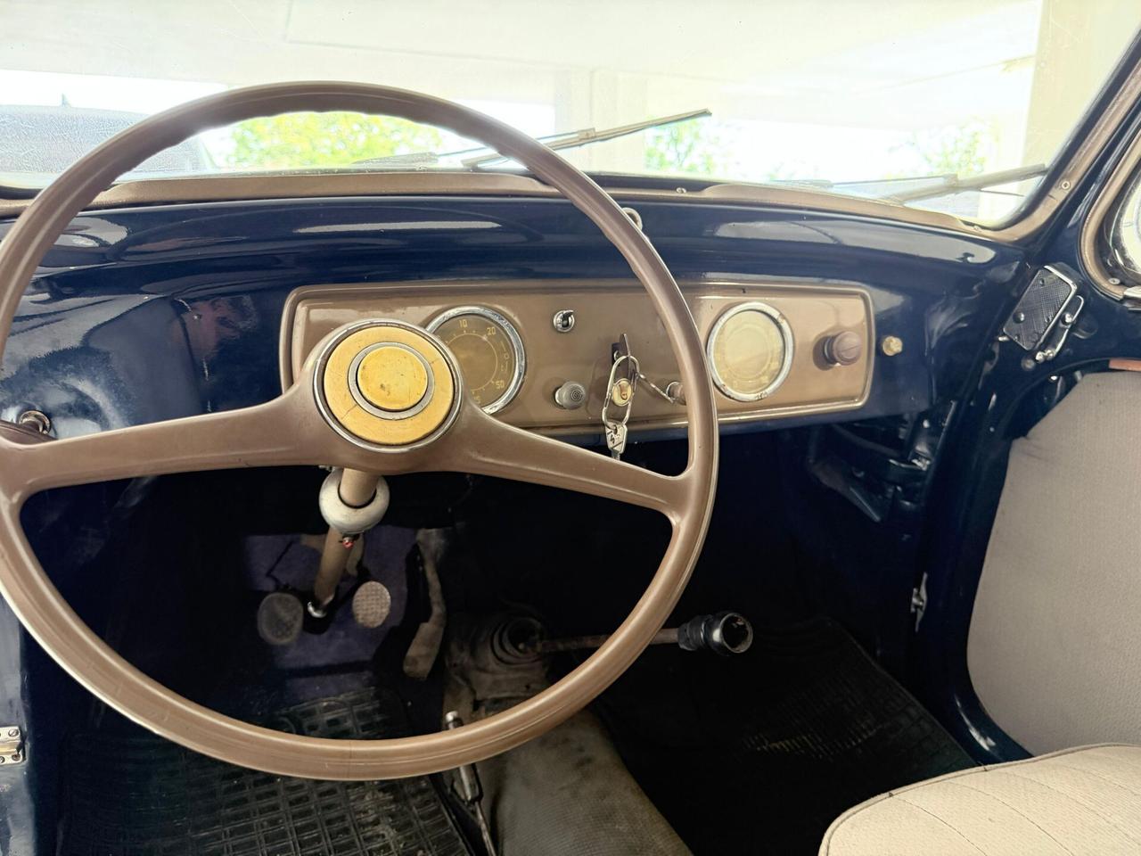 FIAT 500 C TOPOLINO 1949 DOCUMENTI ORIGINALI