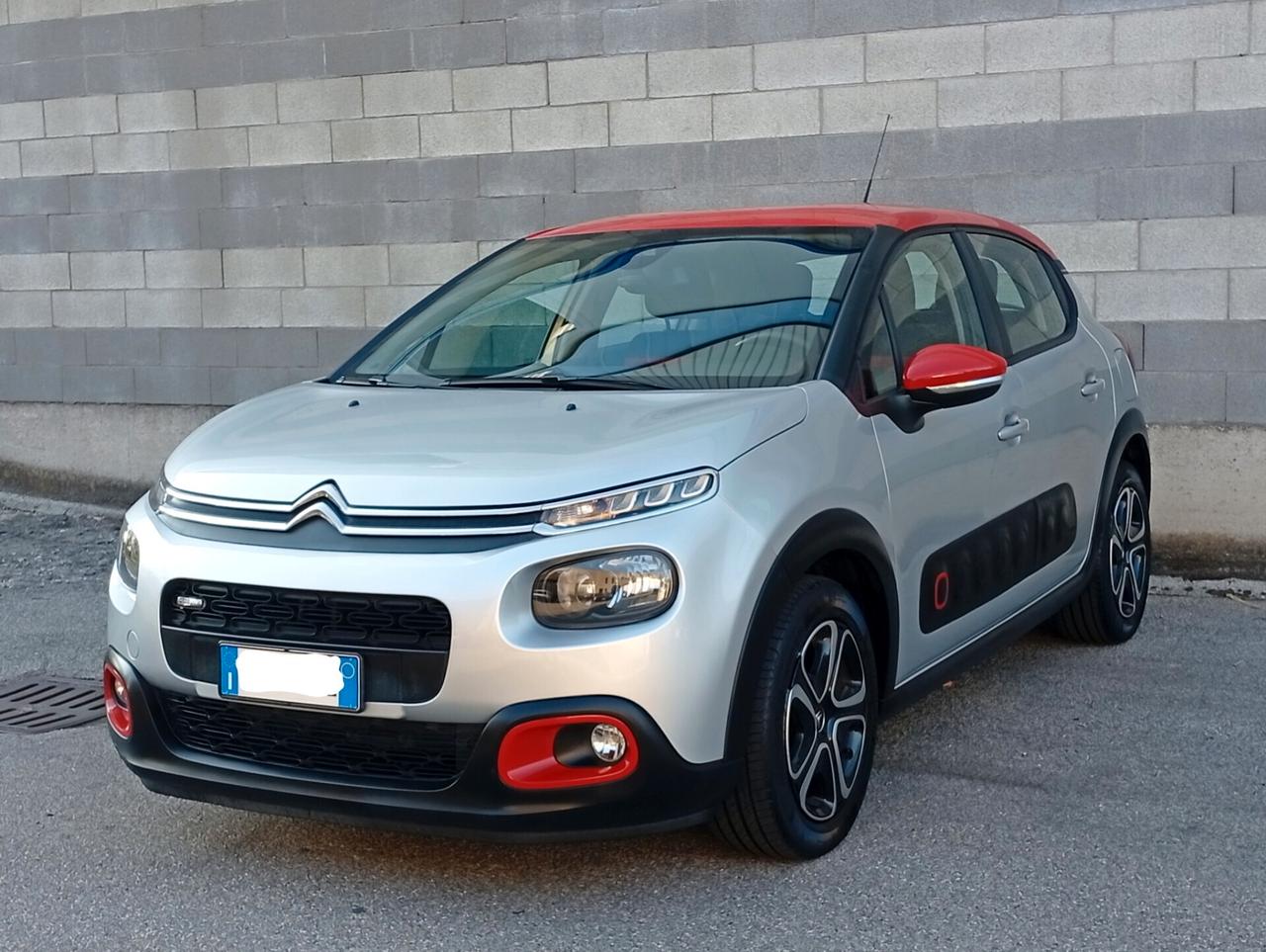 Citroen C3 PureTech1. 2BENZINA EURO6B 2017 NEOP TRATTABILE
