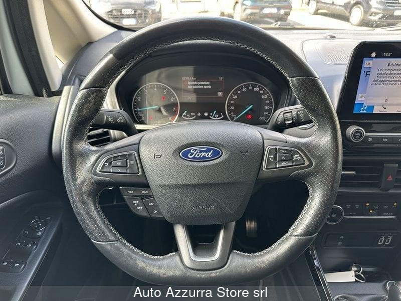 Ford EcoSport 1.0 EcoBoost 100 CV ST-Line Black Edition *PROMO AZZURRA*