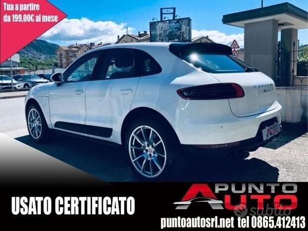 PORSCHE Macan 2.0T BIANCA 252 CV-PELLE