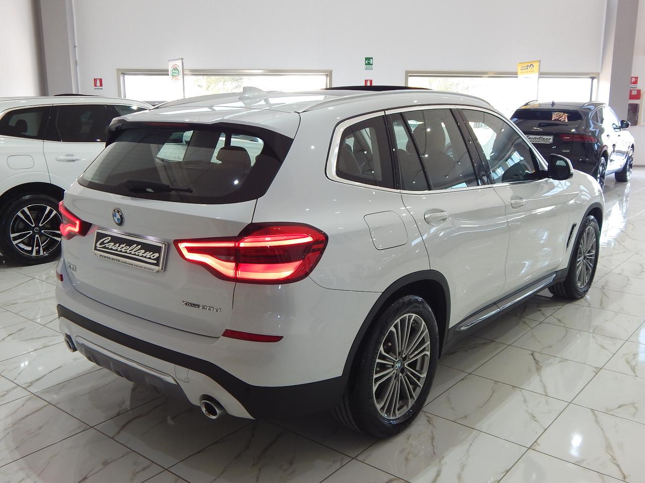 BMW X3 xdrive20d mhev 48V Luxury Aut TETTO-NAVI-PELLE-LED