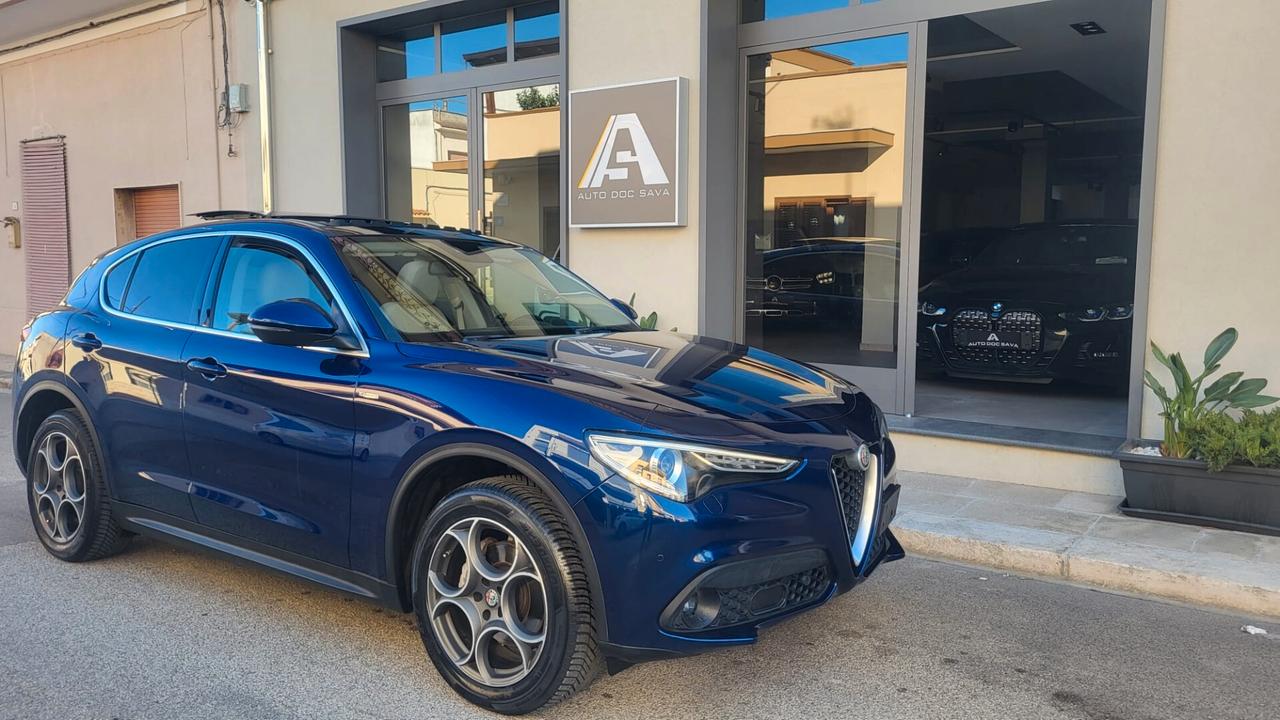 Alfa Romeo Stelvio 2.2 Lusso 210 CV AT8 Q4 Executive Tetto Gomme Nuove...