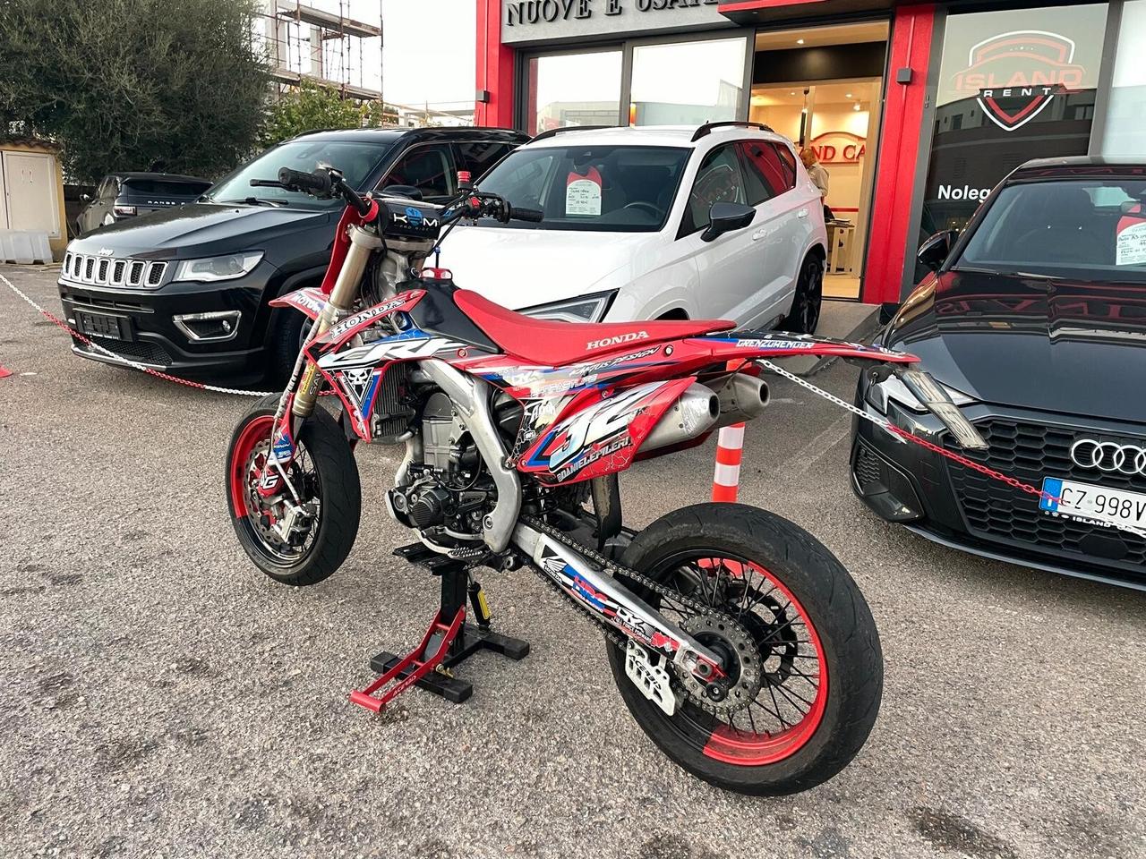 Honda CRF 450 Supermotard tripla omologazione