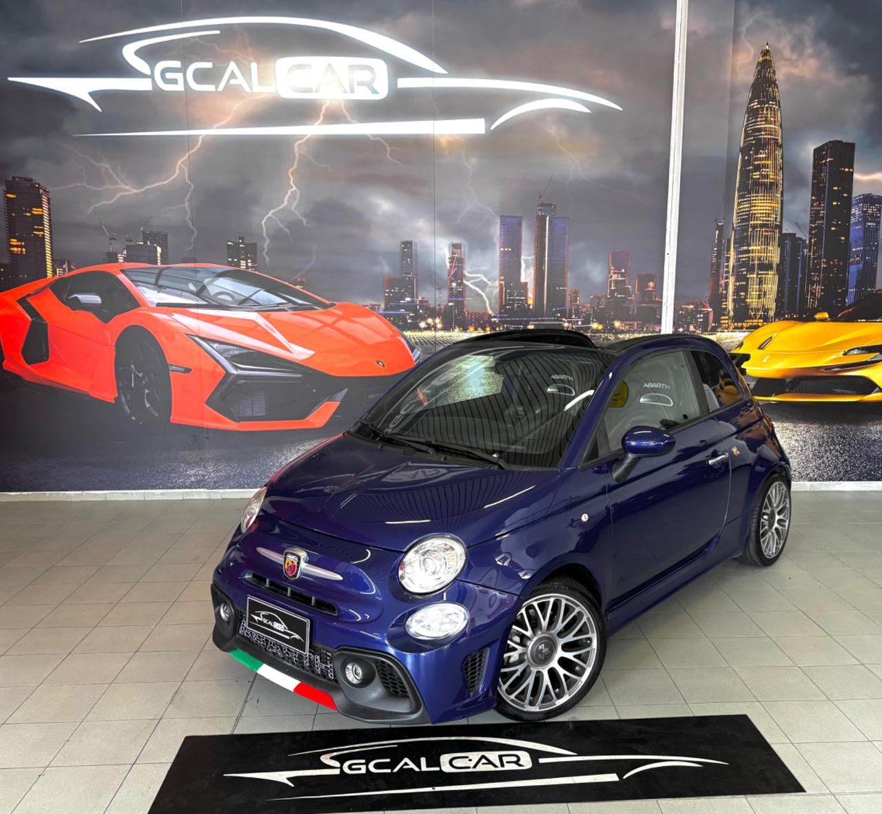 ABARTH 500 CABRIO ELABORATA 300CV MOTORE NUOVO AUTOMATICA OK PERMUTE FINANZIABILE AKRAPOVIC