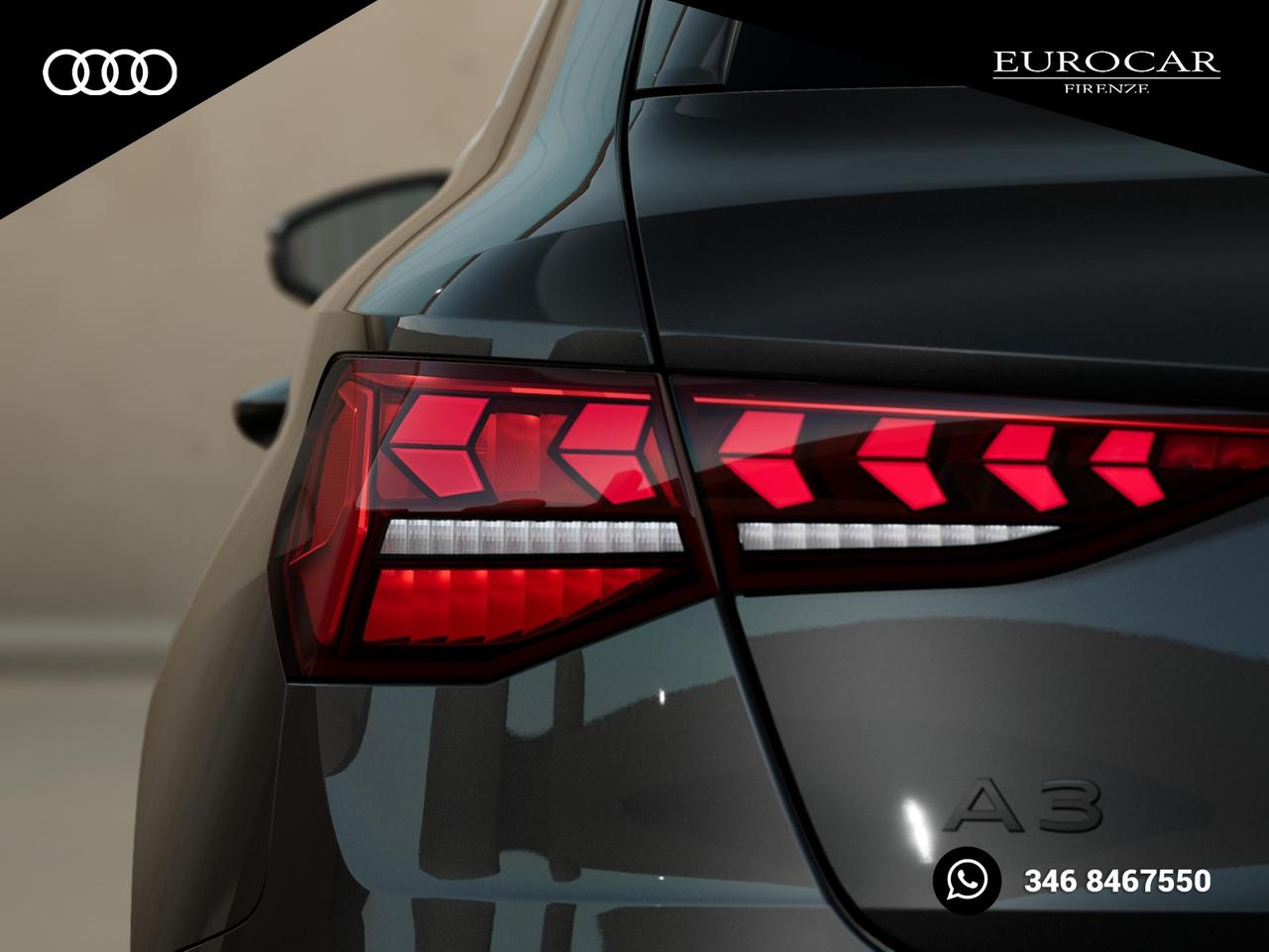 Audi A3 sportback 1.5 tfsi s line edition 116cv
