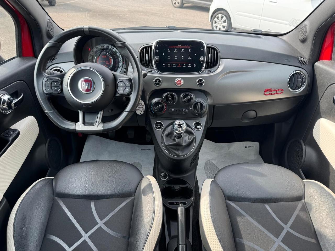 Fiat 500 1.2 BENZINA SPORT PARI NUOVO 2017