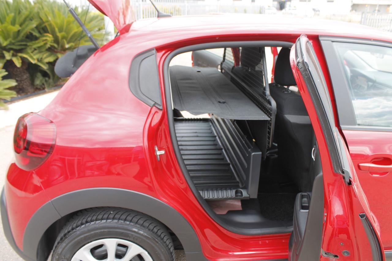 Citroen C3 1.5 bluehdi 100 cv Van 2 posti