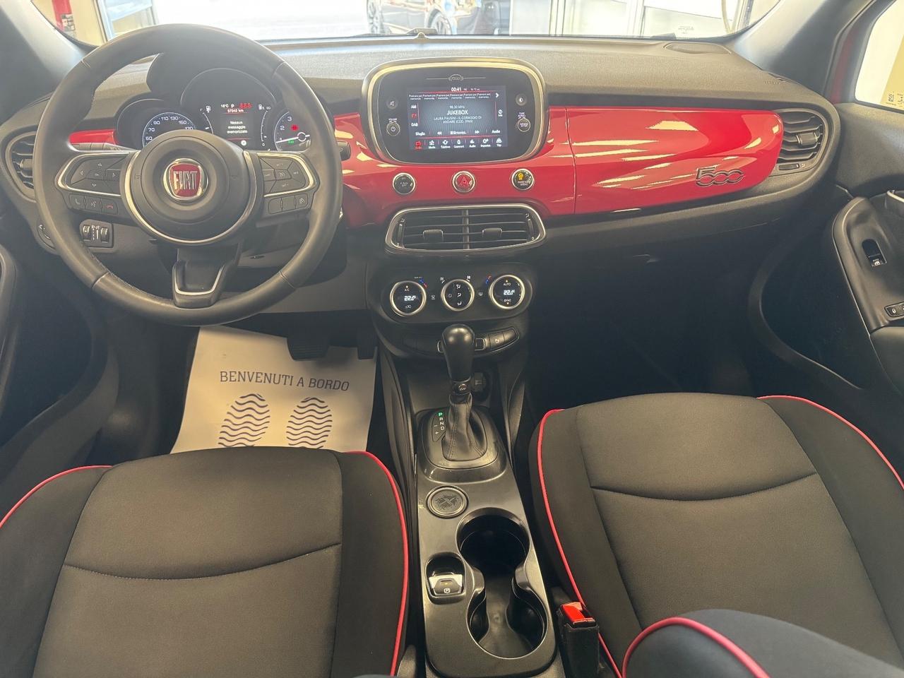 Fiat 500X 1.5 T4 Hybrid 130 CV DCT Red