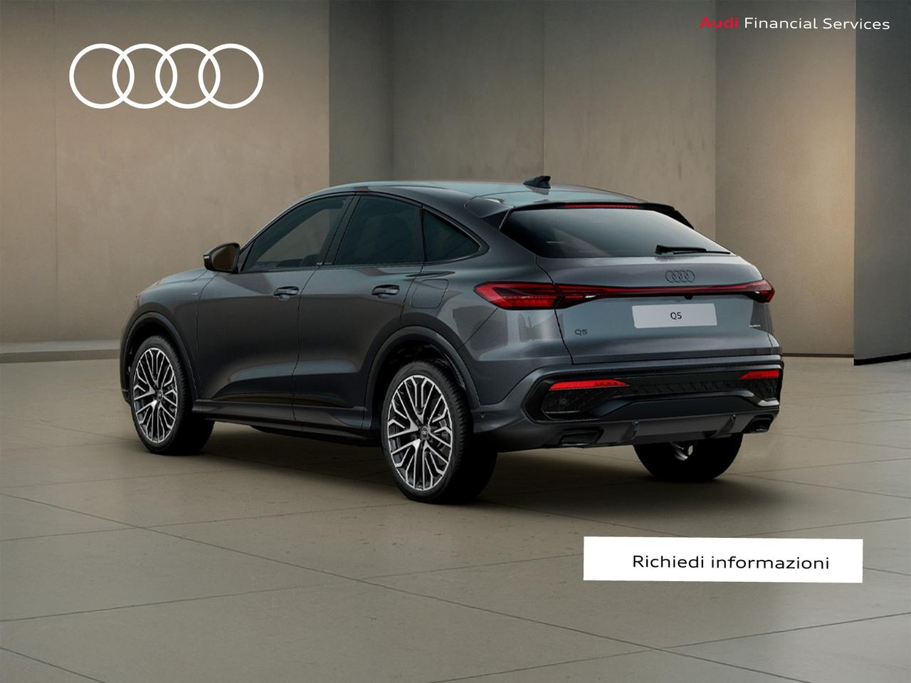 Audi Q5 sportback 2.0 e-hybrid s line edition quattro 299cv s-tronic