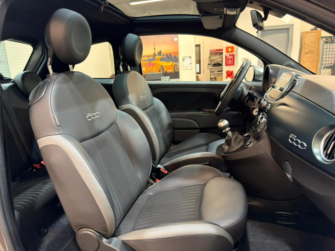 FIAT 500 S SPORT 1.2 69cv ROCKSTAR 110.000km 2019