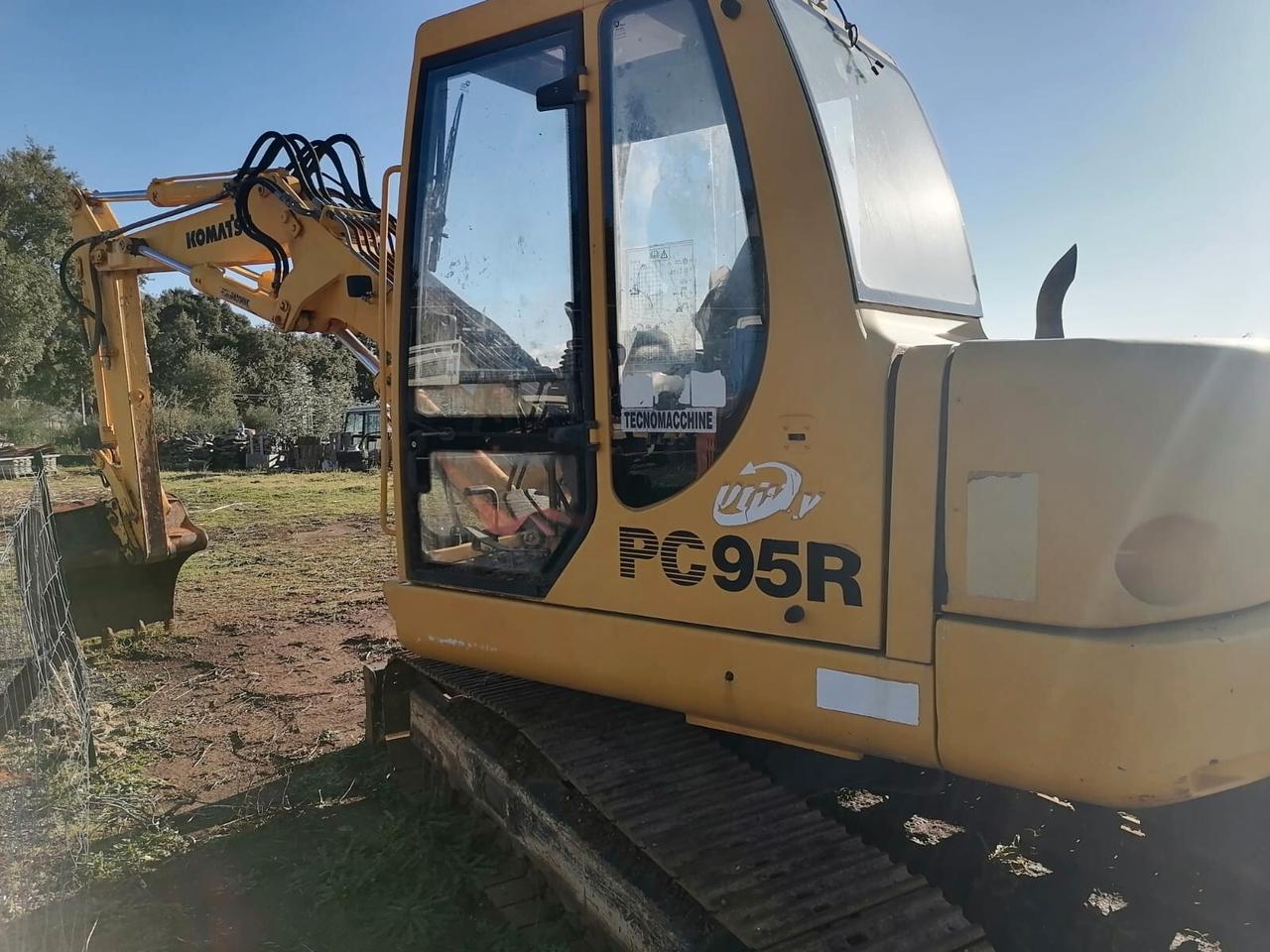 Escavatore Usato Komatsu PC95 Utility (91 Quintali)