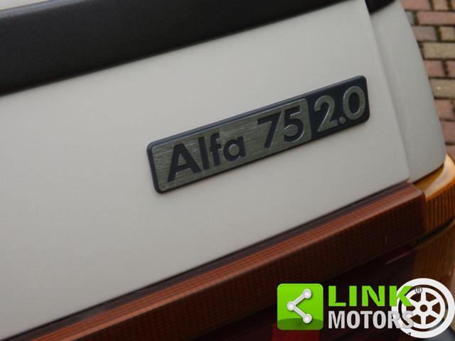 ALFA ROMEO 75 2.0 carburatori prima serie ben tenuta