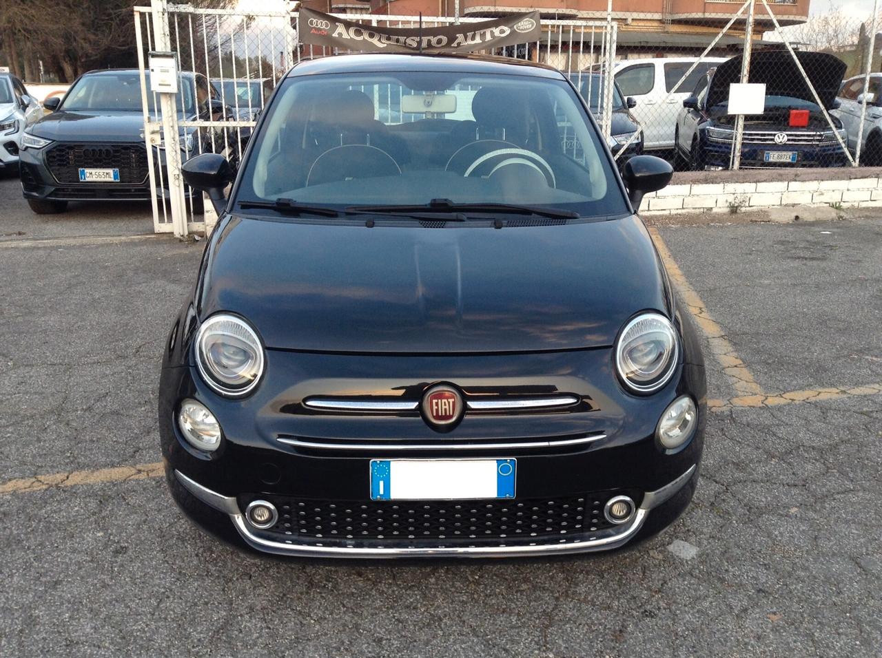 Fiat 500 1.2 Lounge PANORAMA, CERCHI IN LEGA, VOLANTE MULTIFUNZIONE CON BLUETOOTH E VIVAVOCE!!!!!