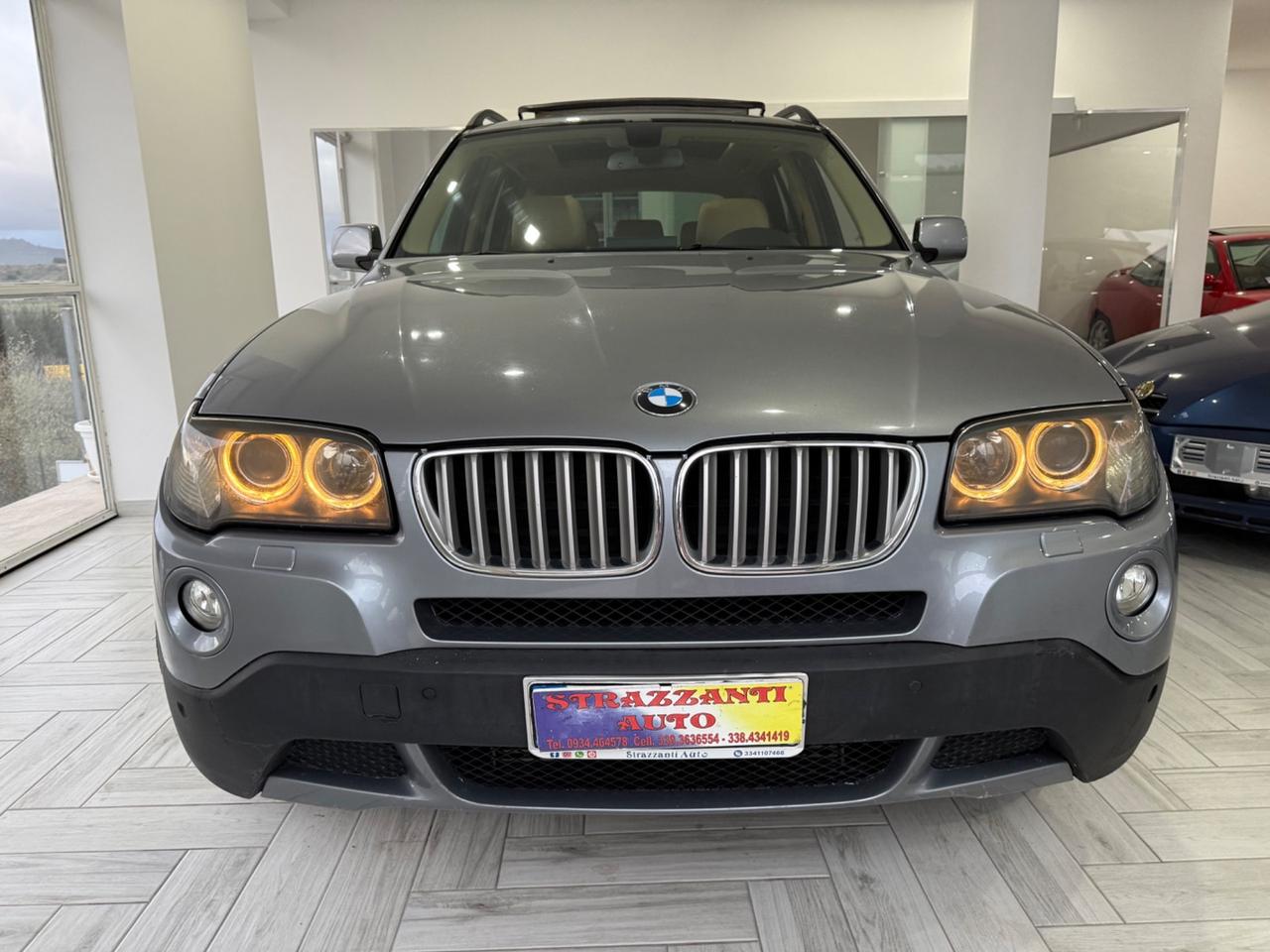 Bmw X3 2.0D XDRIVE LUXURY+TETTO/NAVI IPERFULL2008