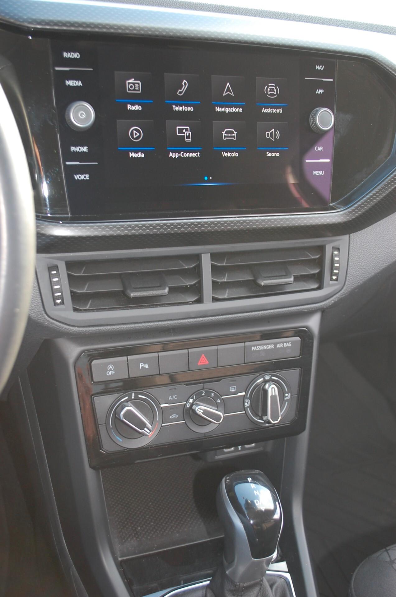 Volkswagen T-Cross 1.0 tsi Style 110CV dsg Uff Italy Radar USB Led