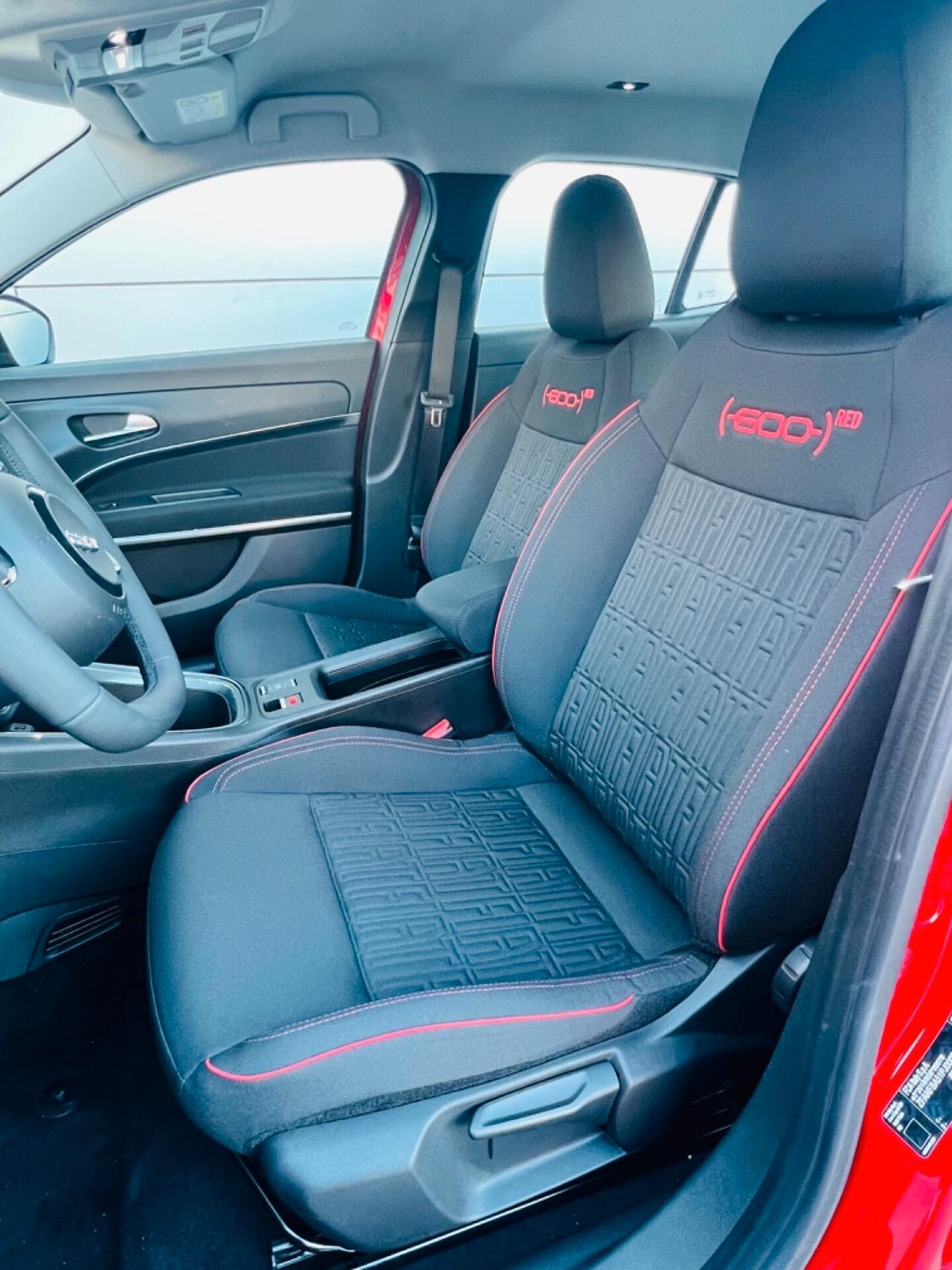 Fiat 600 Red possibilità noleggio no scoring
